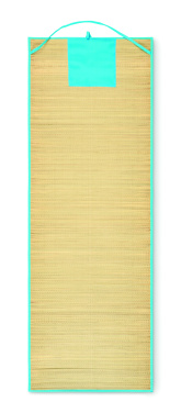 Logo trade promotional giveaway photo of: Natural straw beach mat