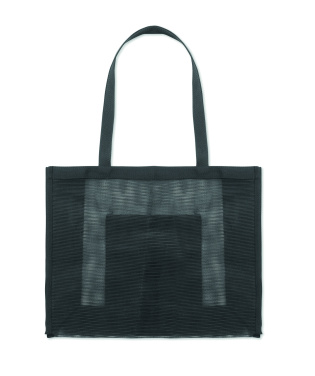 Logo trade promotional merchandise picture of: RPET mesh shopping bag