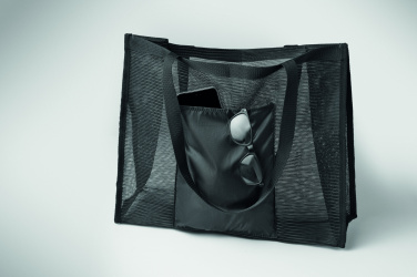Logotrade promotional giveaway image of: RPET mesh shopping bag