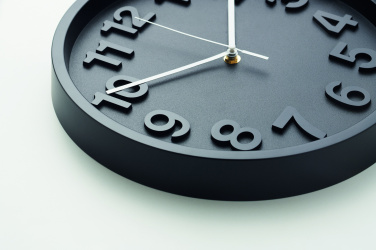Logo trade promotional items image of: Wall clock in PP