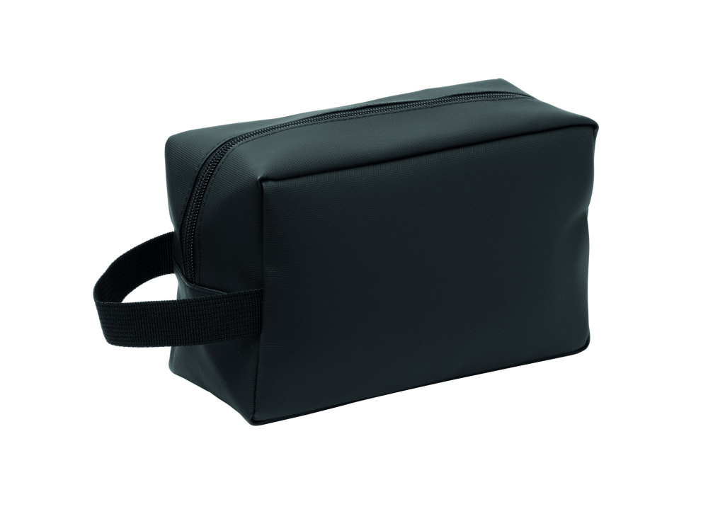 Logo trade promotional products picture of: Toiletry bag in 600D RPET
