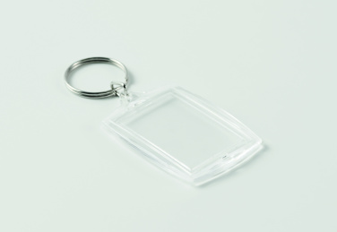 Logo trade promotional items image of: Classic acrylic keyring