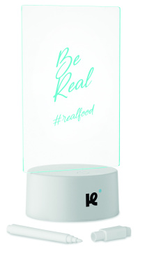 Logotrade promotional merchandise photo of: Light-up LED memo board