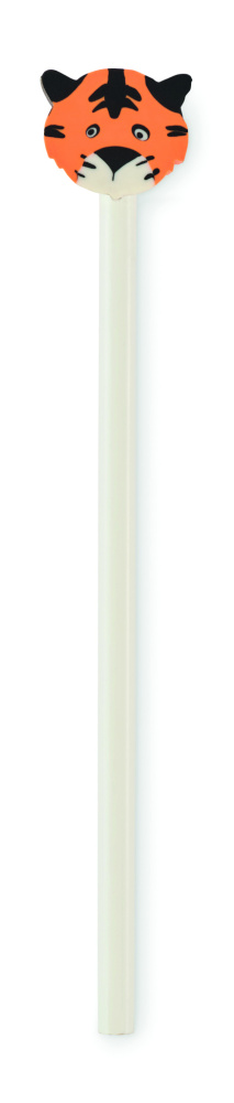 Logotrade promotional merchandise picture of: Wooden pencil in animal shape