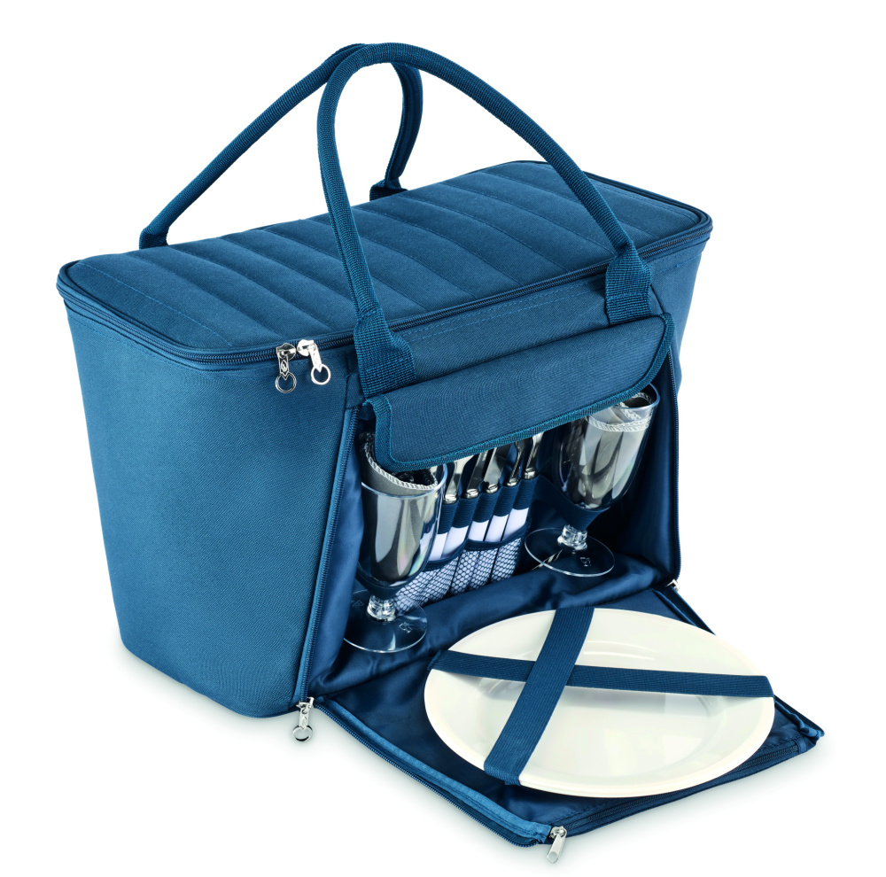 Logo trade business gift photo of: RPET picnic cooler bag