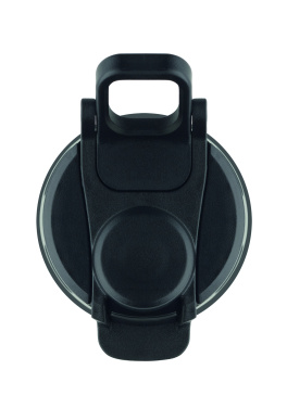 Logo trade promotional items image of: Foldable silicone sports bottle