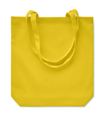 Logo trade promotional gifts image of: 270 gr/m² Canvas shopping bag