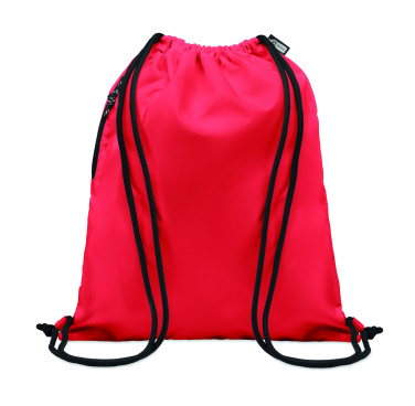 Logo trade promotional item photo of: Large drawstring bag 300D RPET