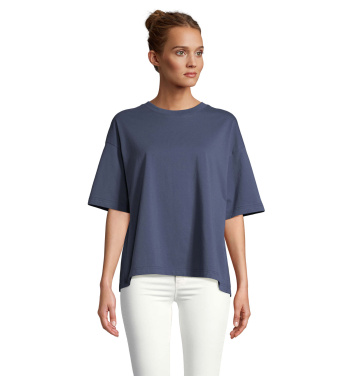 Logo trade corporate gift photo of: BOXY WOMEN OVERSIZE T-SHIRT