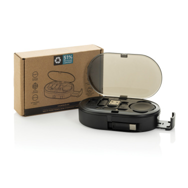 Logotrade corporate gift picture of: Chargevix RCS rplastic Multi-functional 60W charging set