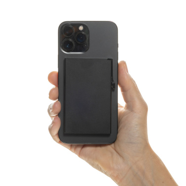 Logotrade promotional item picture of: Standard aluminium RFID magnetic phone cardholder
