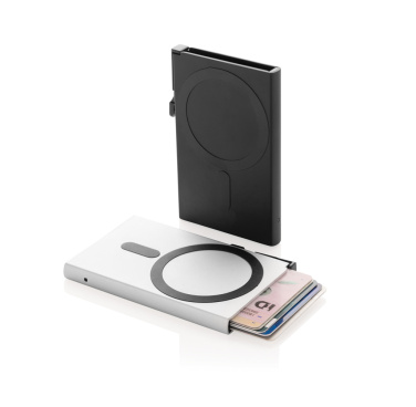 Logo trade promotional gifts picture of: Standard aluminium RFID magnetic phone cardholder