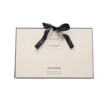 Logo trade promotional product photo of: VINGA x TGL body and hand care gift set