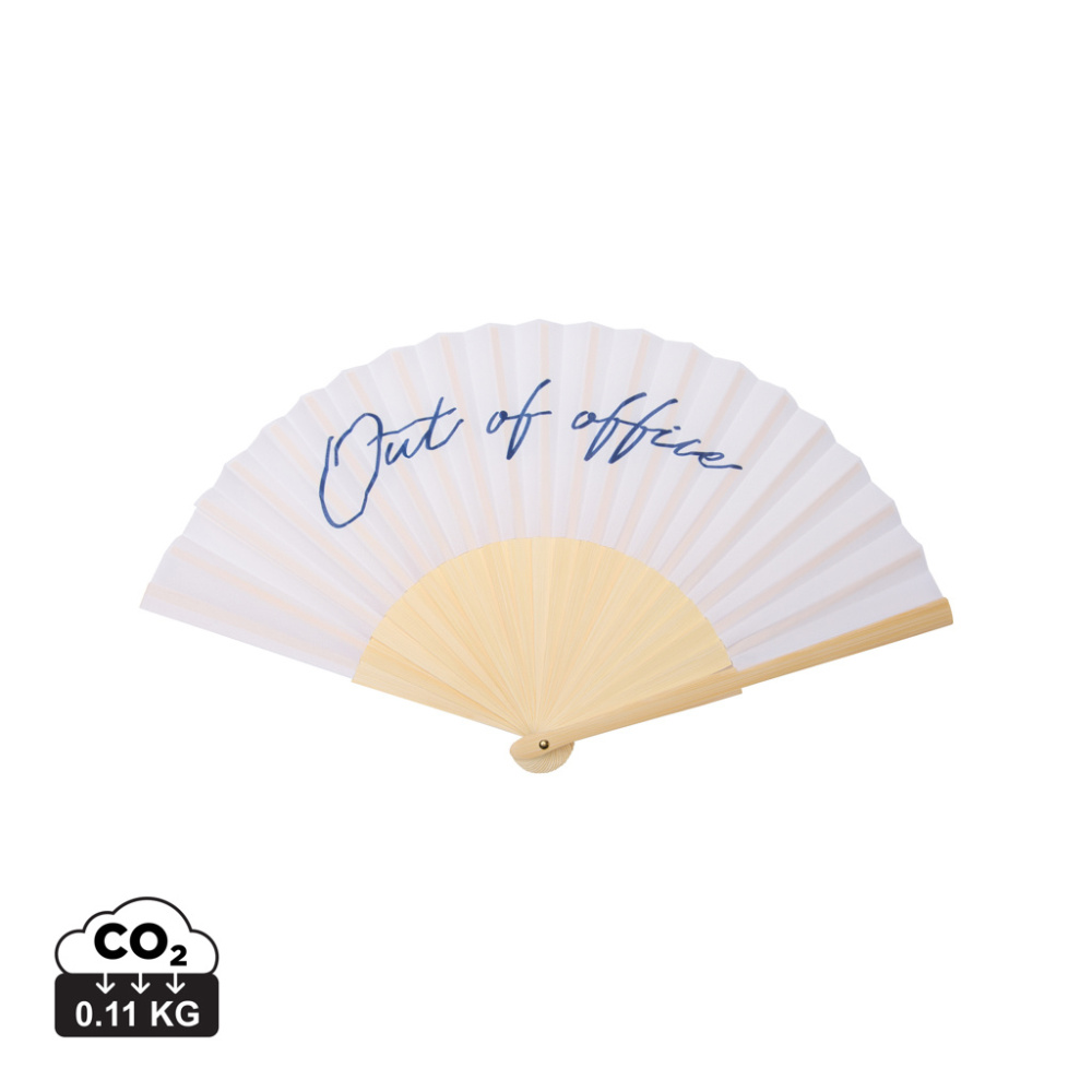 Logo trade promotional products picture of: VINGA Out of office hand fan