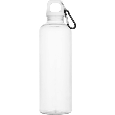 Logotrade promotional merchandise image of: Oregon 750 ml RCS recycled plastic water bottle with carabiner