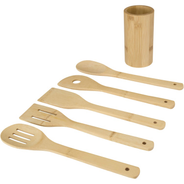 Logo trade promotional gift photo of: Tala bamboo kitchen tool set