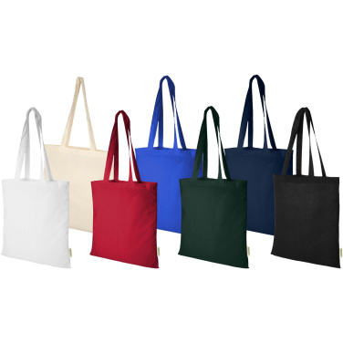 Logo trade promotional giveaway photo of: Odisha 140 g/m² OCS organic tote bag 7L
