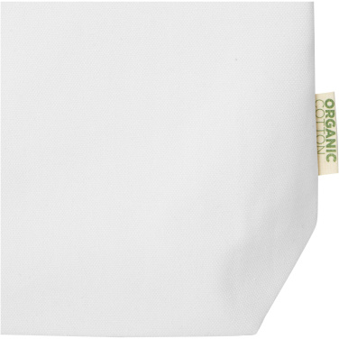 Logo trade promotional product photo of: Odisha 180 g/m² OCS organic wide bottom tote bag 11L