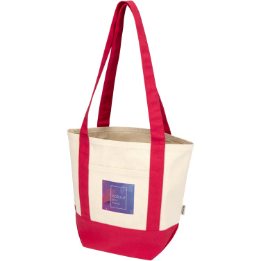 Logotrade corporate gift image of: Sam 320 g/m² GRS recycled mini cotton tote bag