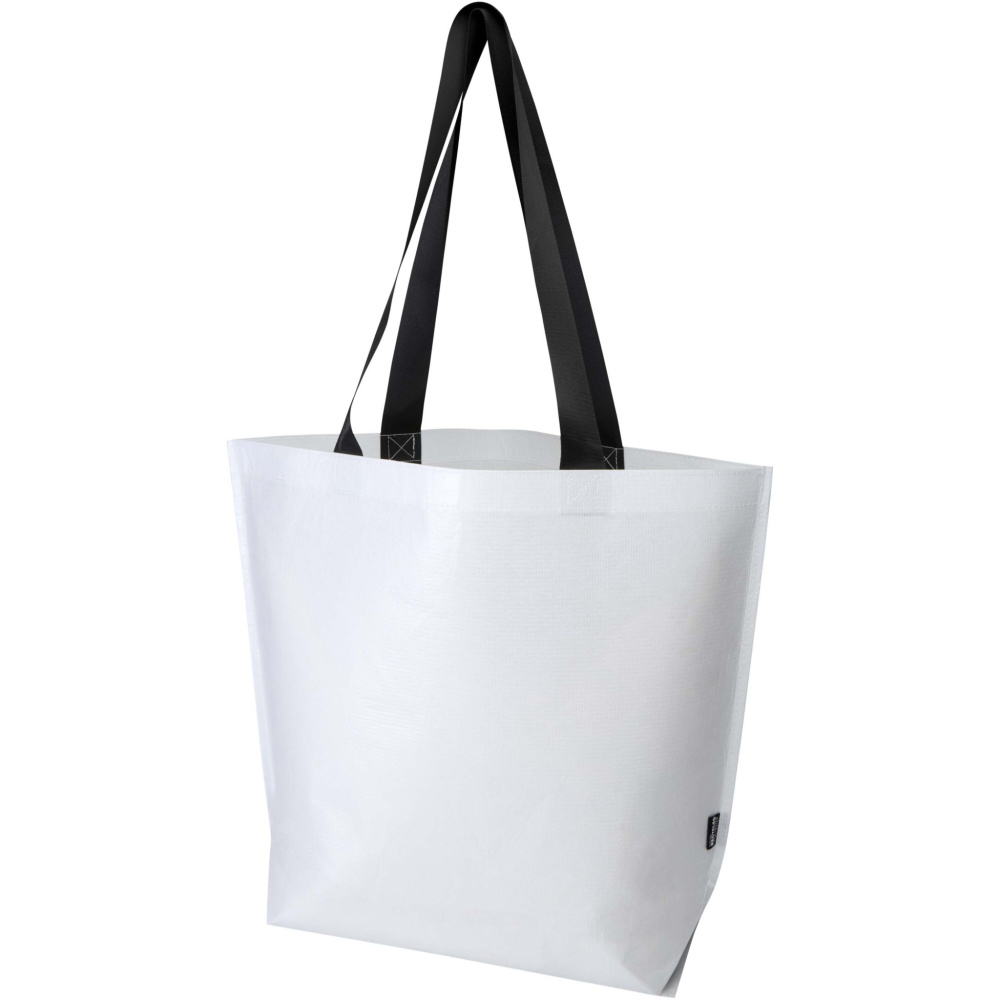 Logotrade promotional giveaways photo of: Duo GRS recycled double-laminated oversized tote bag 30L
