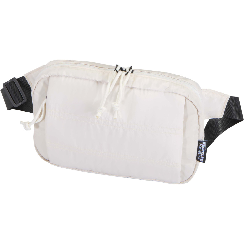 Logo trade promotional products image of: Puffer GRS recycled waist bag 1.5L
