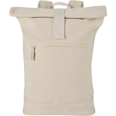 Logotrade business gift image of: Recanvas 14” GRS recycled rolltop backpack 16L