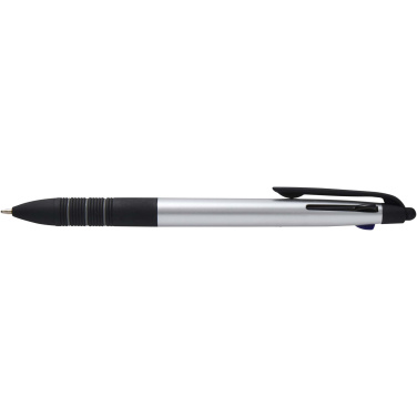 Logotrade promotional merchandise picture of: Trine 3-ink RCS recycled ballpoint pen with stylus