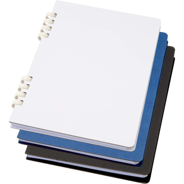 Logo trade promotional items picture of: Fil A5 hard cover RCS recycled spiral notebook