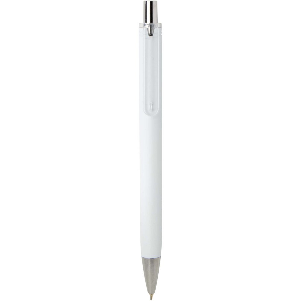 Logotrade promotional product picture of: Feld RCS recycled ballpoint pen with metallic finish (black ink)