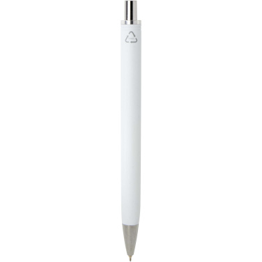 Logo trade corporate gifts image of: Feld RCS recycled ballpoint pen with metallic finish (black ink)