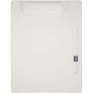 Logo trade promotional gifts picture of: Clast A4 clipboard with magnetic closure and RCS recycled ballpoint pen (black ink)