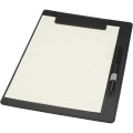 Clast A4 clipboard with magnetic closure and RCS recycled ballpoint pen (black ink), Black