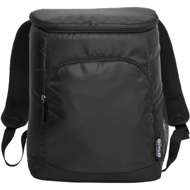 Logo trade promotional giveaway photo of: Chillpack 18-can GRS recycled cooler backpack 16L