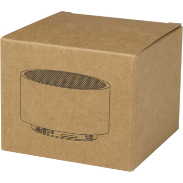 Logo trade advertising products image of: Ankaa 3W recycled aluminium wireless Bluetooth® speaker