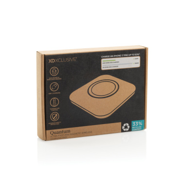 Logotrade promotional gift image of: Quantum ultra-fast 25W magnetic wireless charging pad