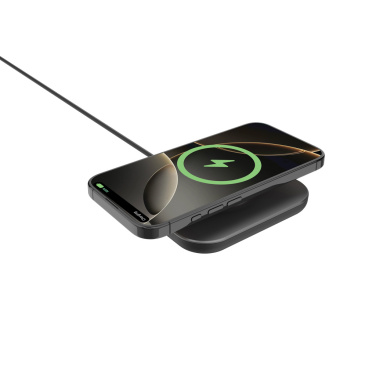 Logotrade promotional giveaway picture of: Quantum ultra-fast 25W magnetic wireless charging pad