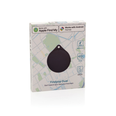 Logo trade business gift photo of: Findpop Dual RCS recycled plastic item finder IPX5