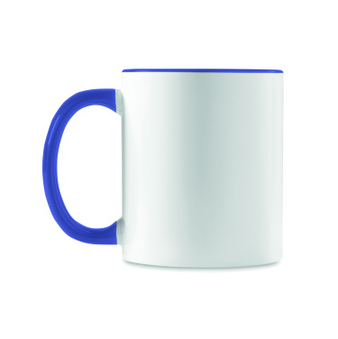 Logo trade promotional giveaways image of: Coloured sublimation mug
