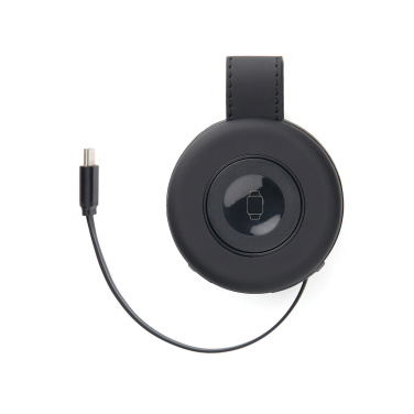 Logo trade promotional items image of: VINGA Baltimore RCS 2-in-1 Wireless 15W Travel Charger