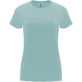 Capri short sleeve women's t-shirt, Washed Blue