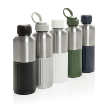 Logotrade promotional merchandise picture of: Ripple RCS R-steel leakproof water bottle with handle 750ML