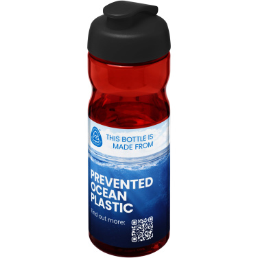 Logo trade promotional products picture of: H2O Active® Eco Base 650 ml flip lid sport bottle