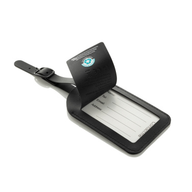 Logotrade promotional product image of: Globefind Dual RCS luggage tag with worldwide locating