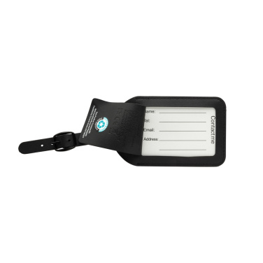 Logo trade advertising products image of: Globefind Dual RCS luggage tag with worldwide locating