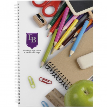 Logo trade ärikingid foto: Wire-o A4 märkmik