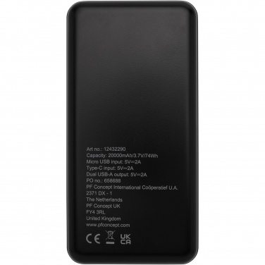 Logo trade firmakingitused foto: Loop 20 000 mAh taaskasutatud plastist toitepank 