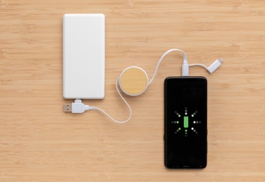 Logotrade firmakingi foto: RCS taaskasutatud plastist Ontario 6-in-1 sissetõmmatav kaabel