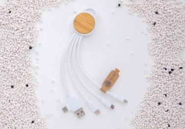 Logotrade meened pilt: RCS taaskasutatud plastist Ontario 6-in-1 ümmargune kaabel