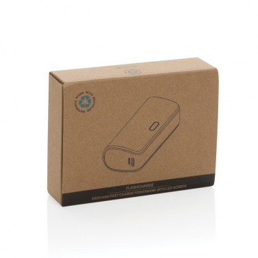 Logotrade reklaamkingituse foto: FlashCharge RCS rplastic 5000 mah kiirlaadimise akupank