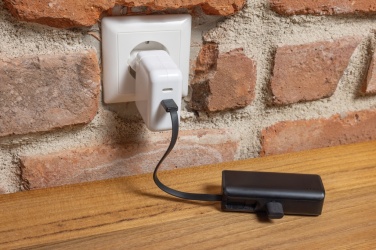 Logotrade firmakingi foto: Powerlink RCS rplastic 3000 mah powerbank USB C pistik